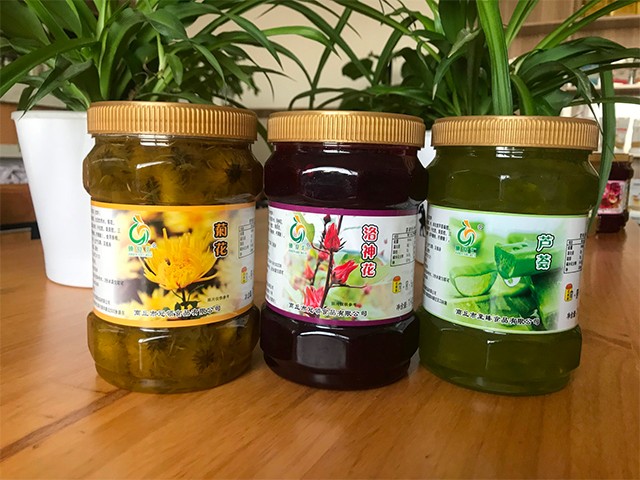 菊花花茶、洛神花花茶、蘆薈花茶